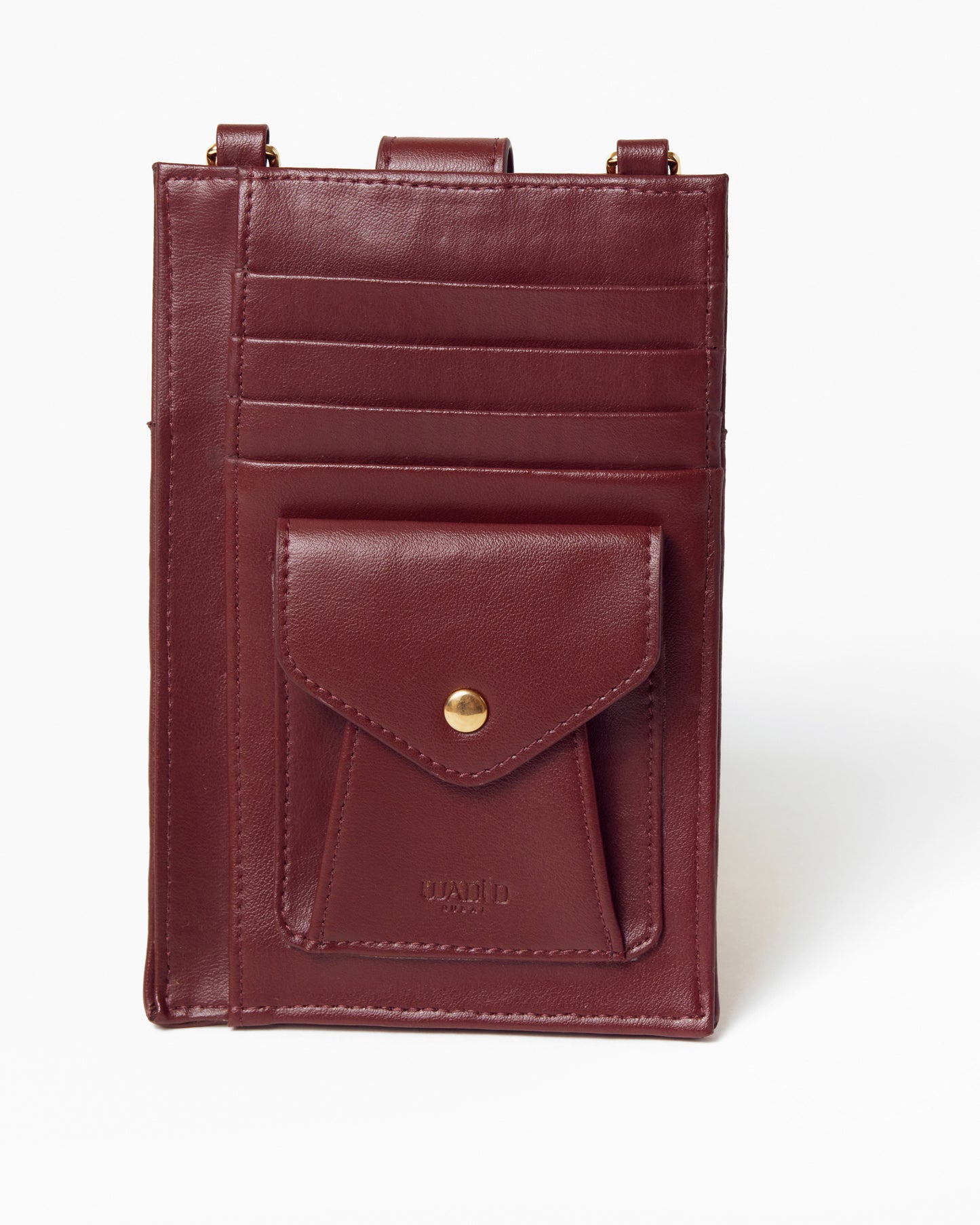 Wadi Maroon Crossbody Phone wallet