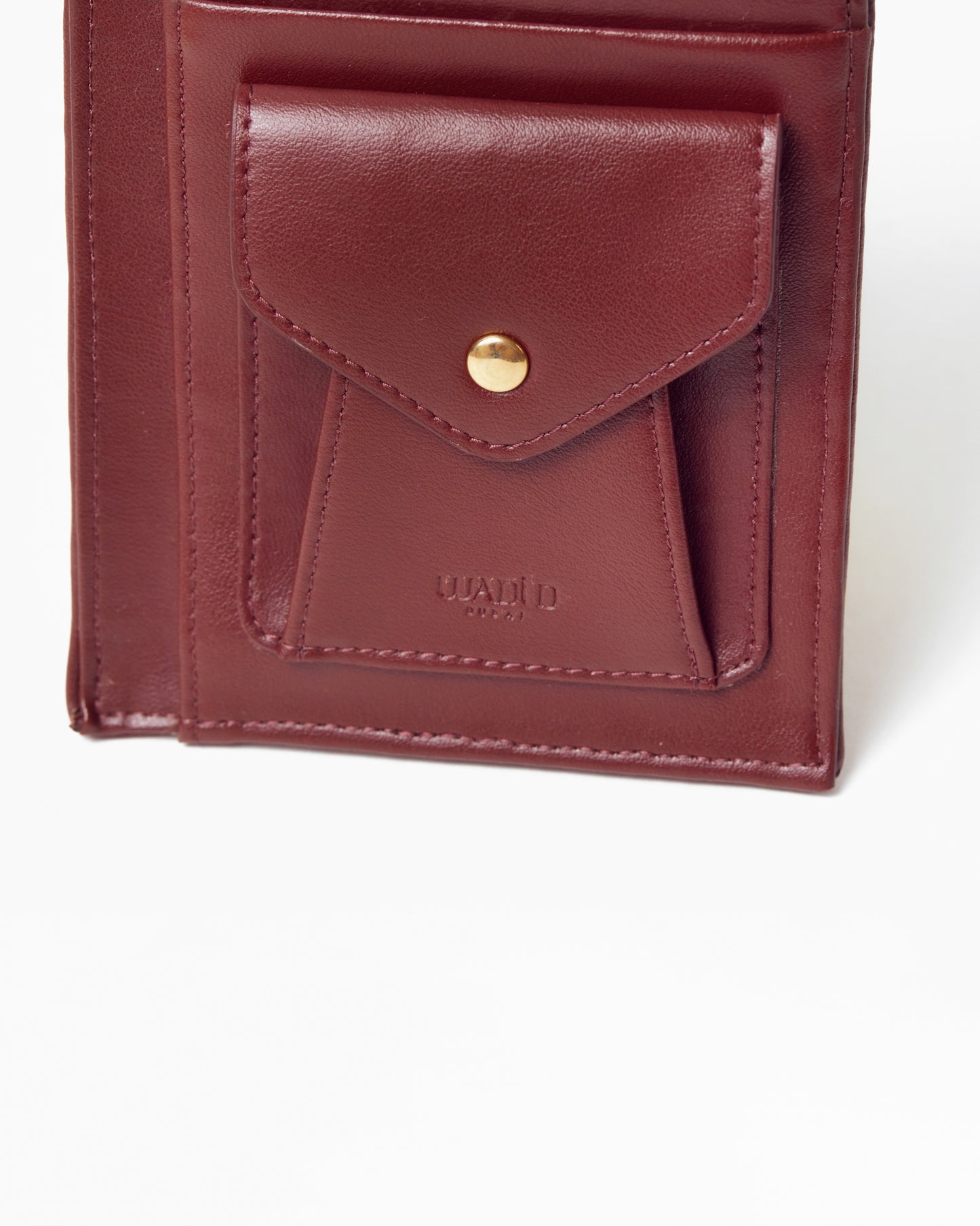 Wadi Maroon Crossbody Phone wallet