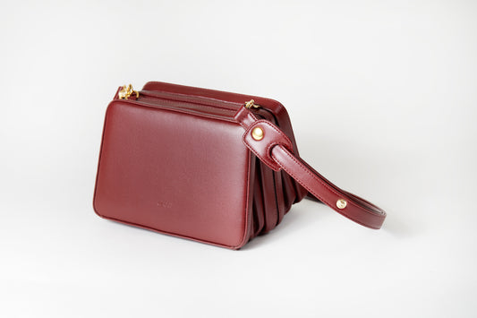 Wadi Maroon Handbag