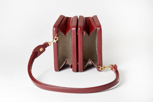 Wadi Maroon Handbag